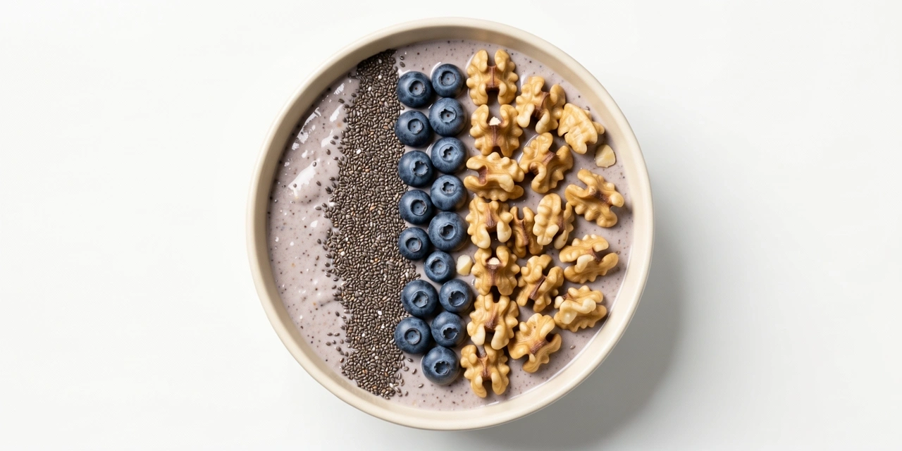 Smoothie bowl nutritiv cu semințe